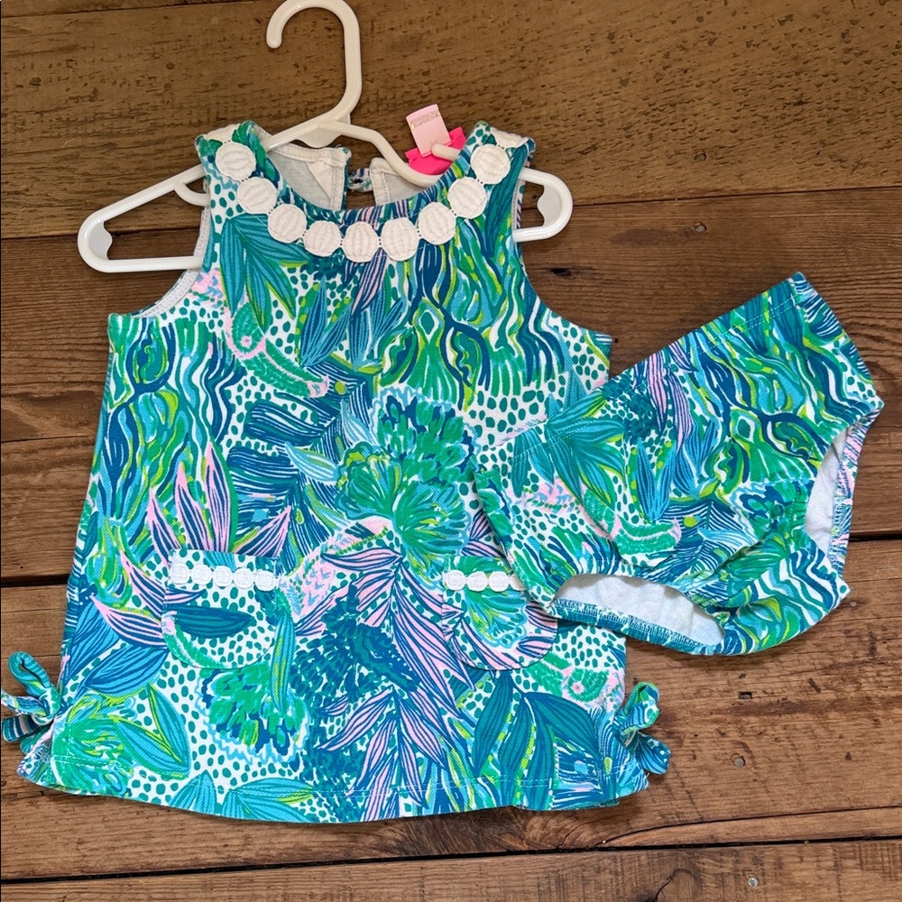Lilly Pulitzer Dress & Bloomer Set (18-24 Months)